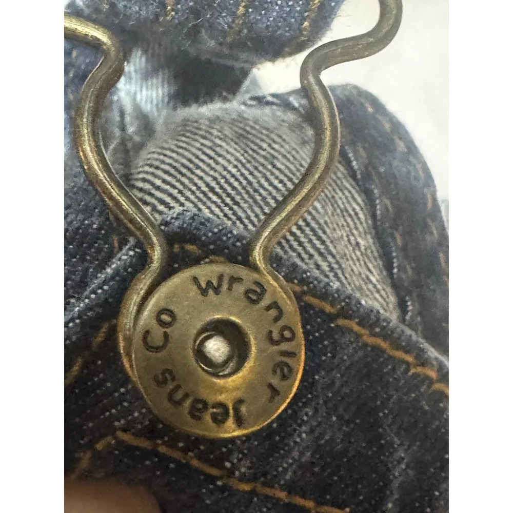 Wrangler Jeans Co Toddler Boys Dark Wash Denim Carpenter Bib Overalls 4T 9FPTHOD